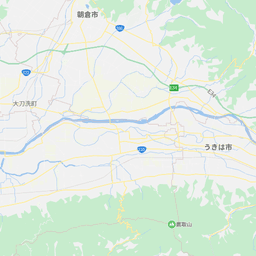 福岡都市高速2号太宰府線の渋滞地図(2026/08/19 8:39 時点)