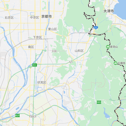 第二京阪道路の渋滞地図(2026/08/19 8:39 時点)