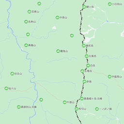 中央自動車道の渋滞地図(2026/10/02 12:18 時点)