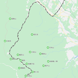 中央自動車道の渋滞地図(2026/10/02 12:18 時点)