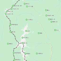 中央自動車道の渋滞地図(2026/10/02 12:18 時点)