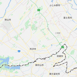 東京外環自動車道の渋滞地図(2026/08/19 8:39 時点)