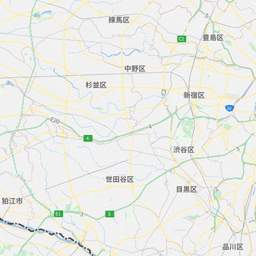 首都高速川口線の渋滞地図(2026/08/19 8:39 時点)