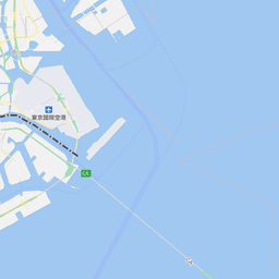 首都高速7号小松川線の渋滞地図(2026/08/19 8:34 時点)
